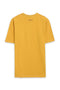 Men Branded Embroidered Tee - Mustard