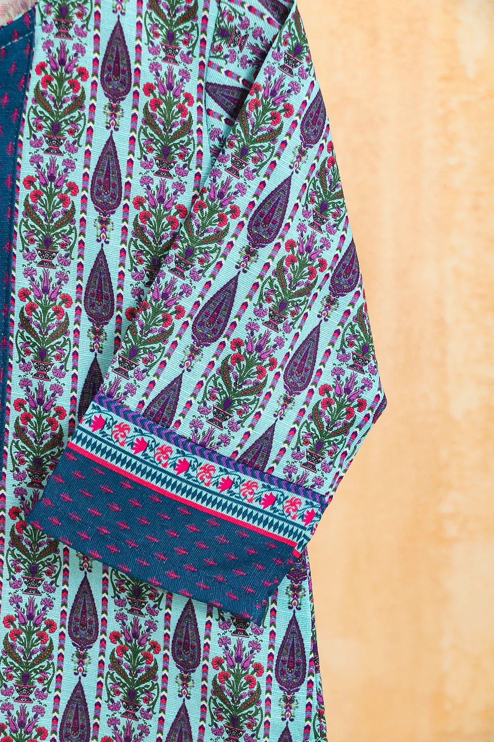 2 PIECE PRINTED KHADDAR SUIT
