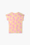 Girls Branded Graphic T-Shirt - Yellow