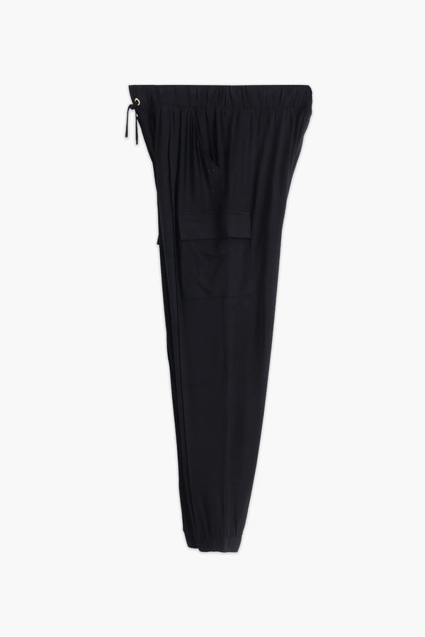 Women's Cargo Trouser (Brand: NEXT) - Black