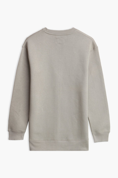 Men Branded Basic Sweatshirt - Fawn
