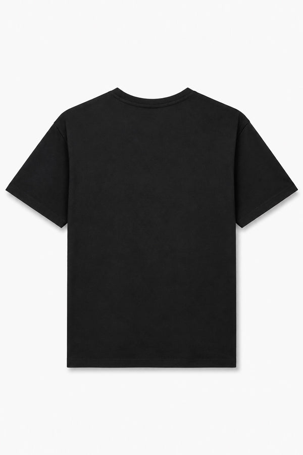 Boys Branded Graphic T-Shirt - Black