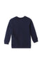 Boys EXST Dino2 Graphic Fleece Sweatshirt BSS-24-05 - Navy