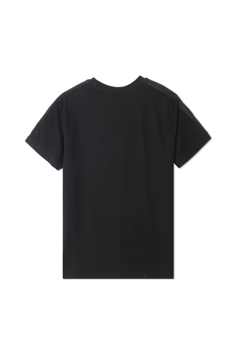 Boys Branded Graphic T-Shirt - Black