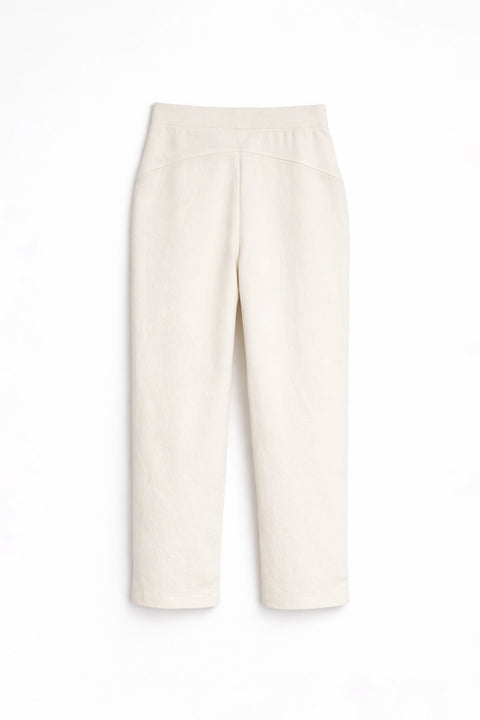 Women Branded Pajama - Cream