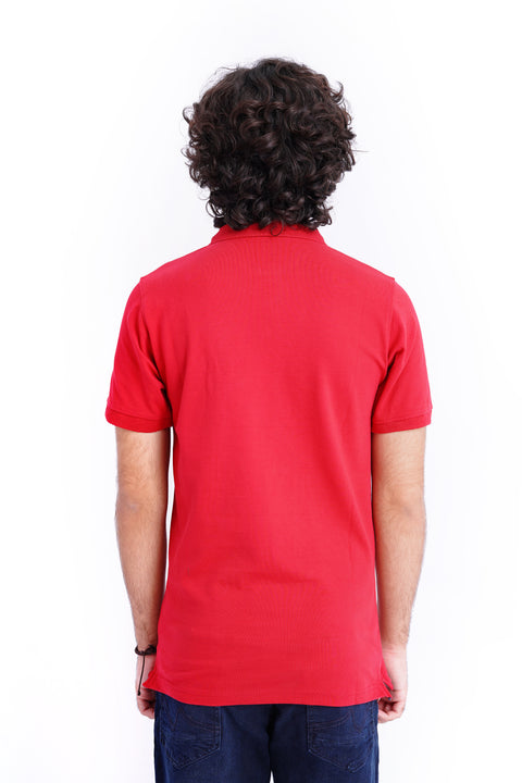 Jacquard Collar Polo