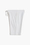 Men Branded Short - White