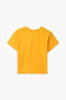 Girls Branded Graphic T-Shirt - Mustard