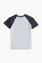 Boys Branded Graphic T-Shirt - Grey and White