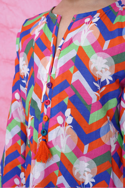 PRINTED SUIT