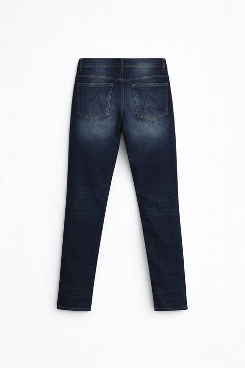 Men Branded Denim Jeans - D/Blue
