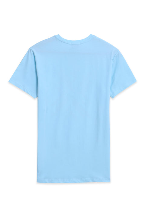 Men Graphic T-Shirt MT24#22 - Light Blue