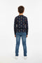 Boy Branded Graphic T-shirt F/S - Navy