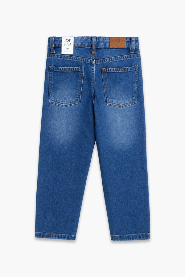 Straight Fit Denim Pant
