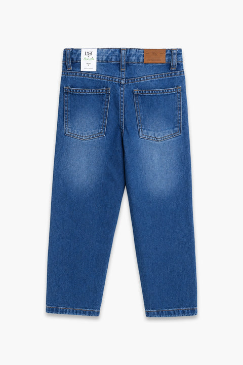 Straight Fit Denim Pant