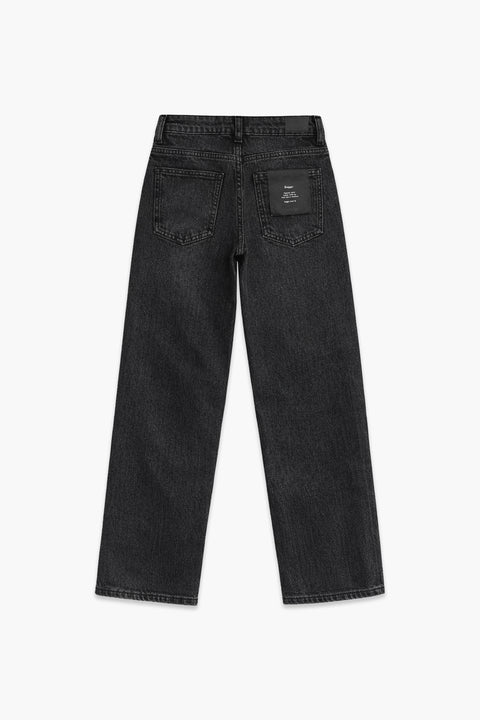 Boy Branded Straight fit Denim Pant - Black
