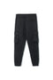 Men branded Cargo Trouser - Black