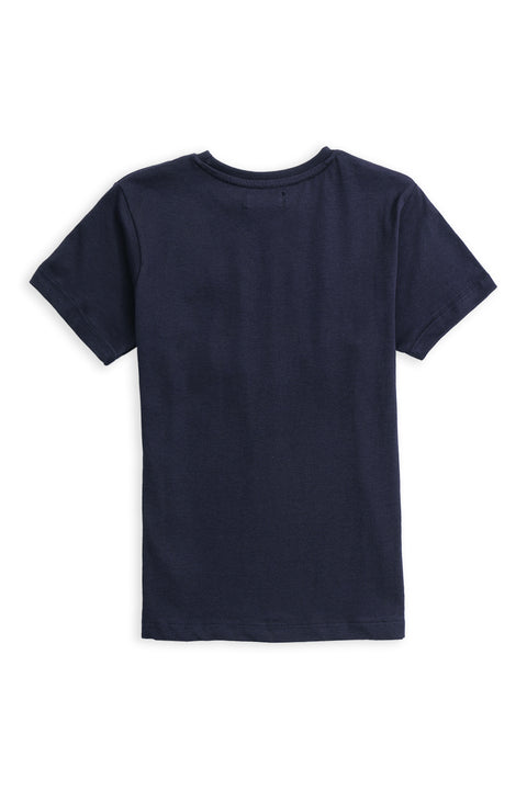 Boys Graphic T-Shirt BT24#66 - Navy