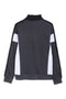 Men Branded Fleece Mockneck - Grey