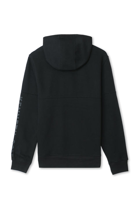 Men Branded Hoodie Sweatshirt - Black