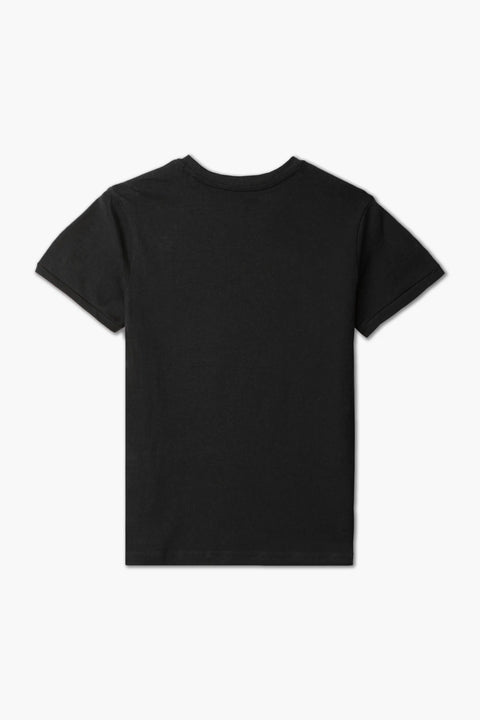 Boys Branded Graphic T-Shirt - Black