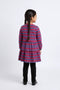 Girl Branded Graphic Frock - Multi