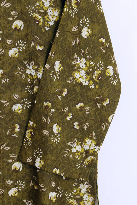 PRINTED KHADDAR SHIRT