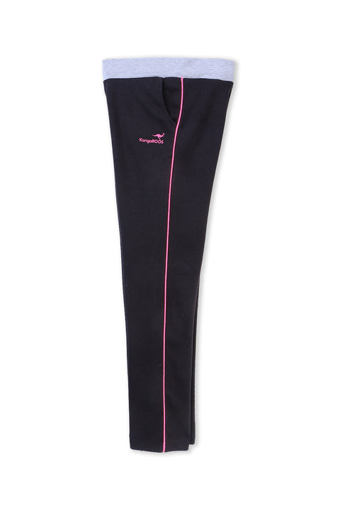 Woman Kangross Pajama-Black & Neon Pink
