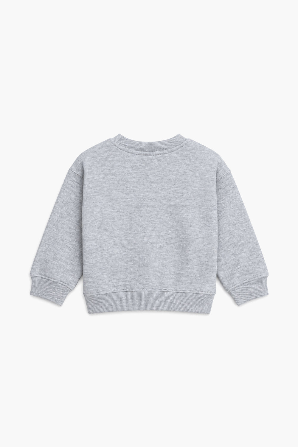 Boys Branded Sweatshirt - Heather Grey