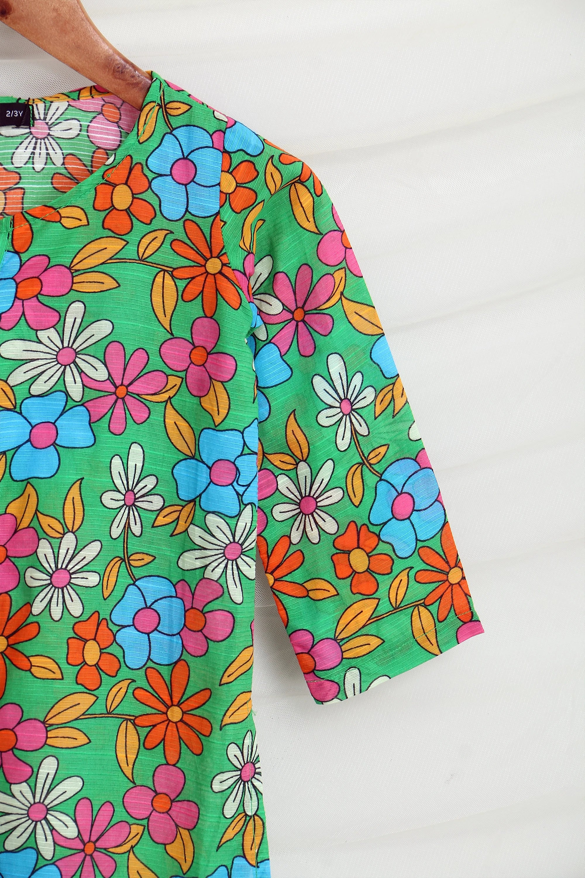 PRINTED COTTON TOP