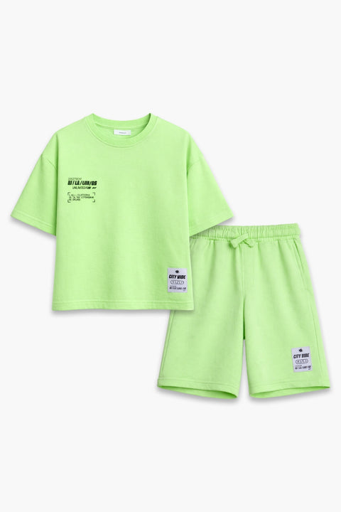 Graphic 2 Piece Suit