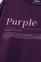 Women's Graphic T-Shirt (Brand -Max) - Purple