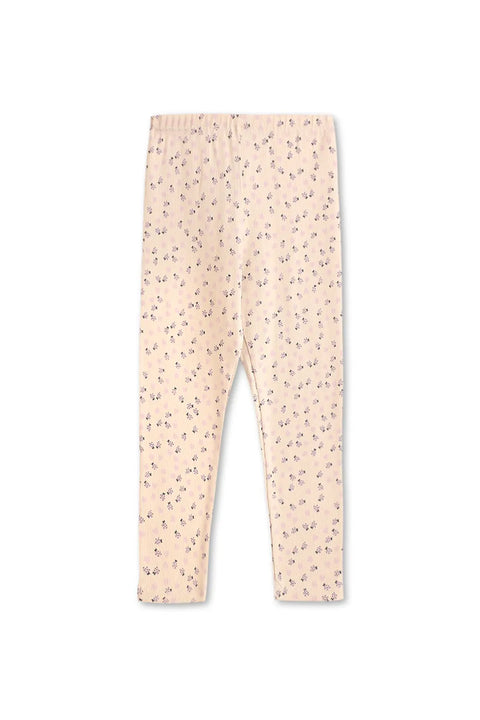 Girls Branded Graphic Legging - Beige