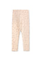 Girls Branded Graphic Legging - Beige