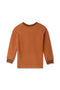 Boys Neck And Cuff Tipping Sweatshirt BS-05 - Brown