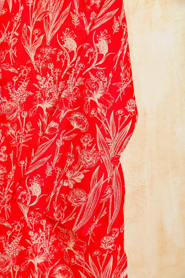 2 PIECE PRINTED KHADDAR SUIT