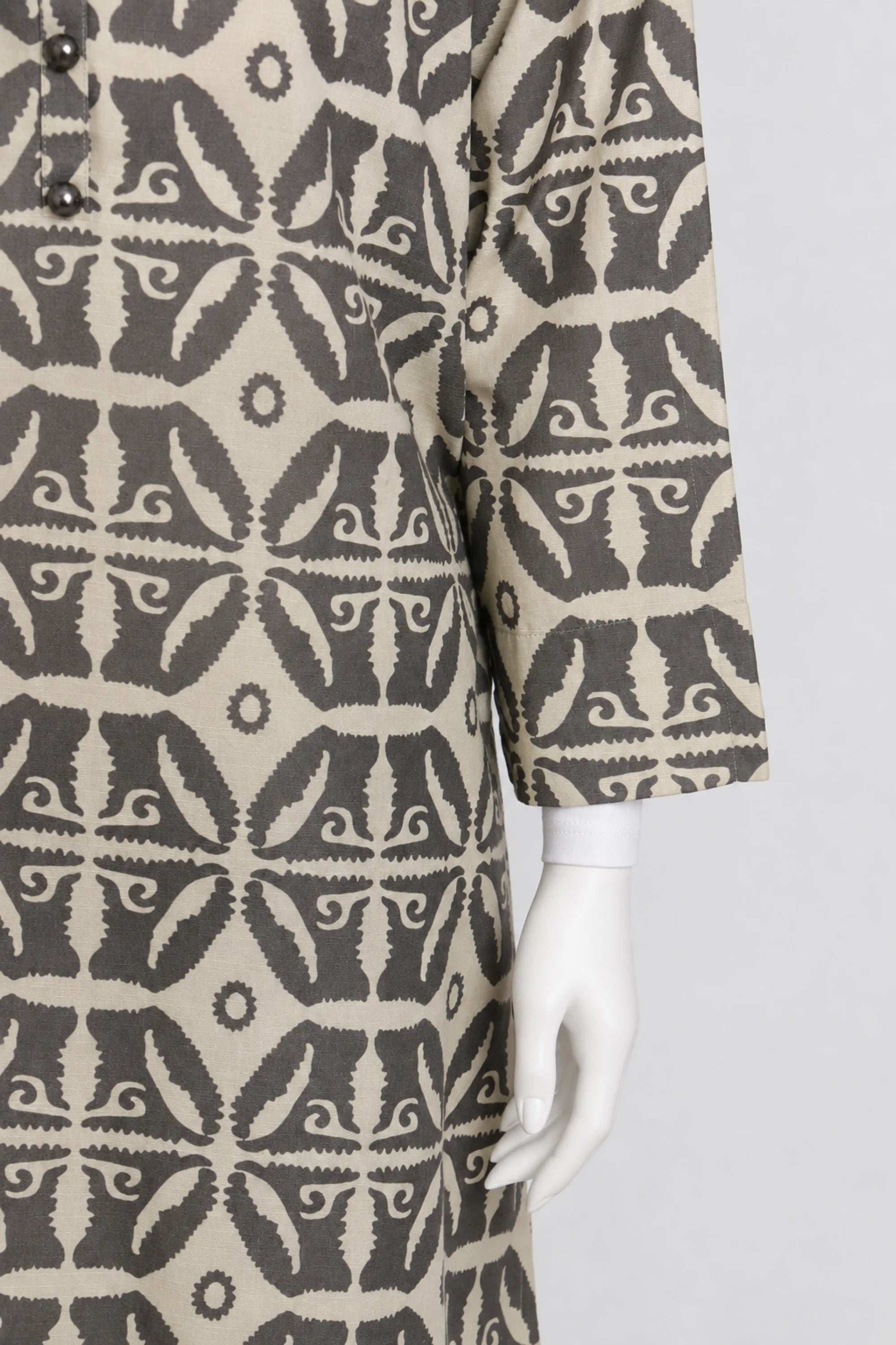PRINTED KHADDAR SUIT