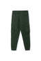 Men branded Cargo Trouser - D/Green