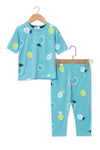 Girls Graphic Loungewear GLS08 - Sea Green