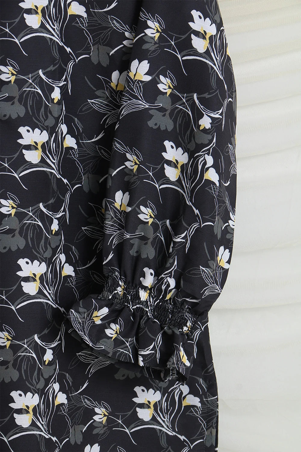 PRINTED SLUB SHIRT