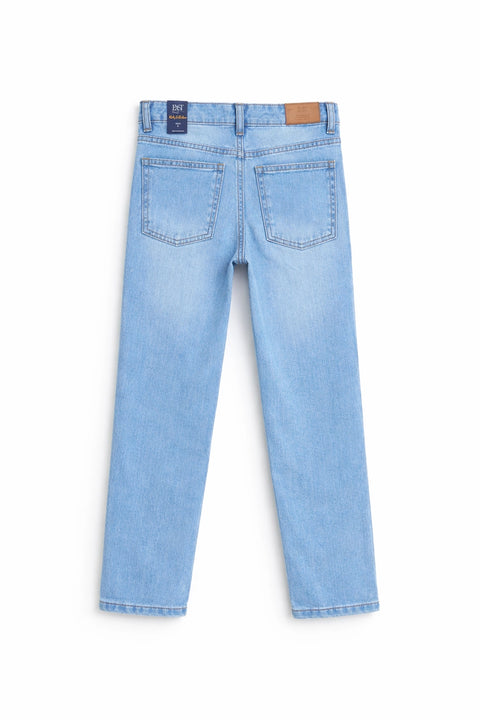 Straight Fit Denim Pant