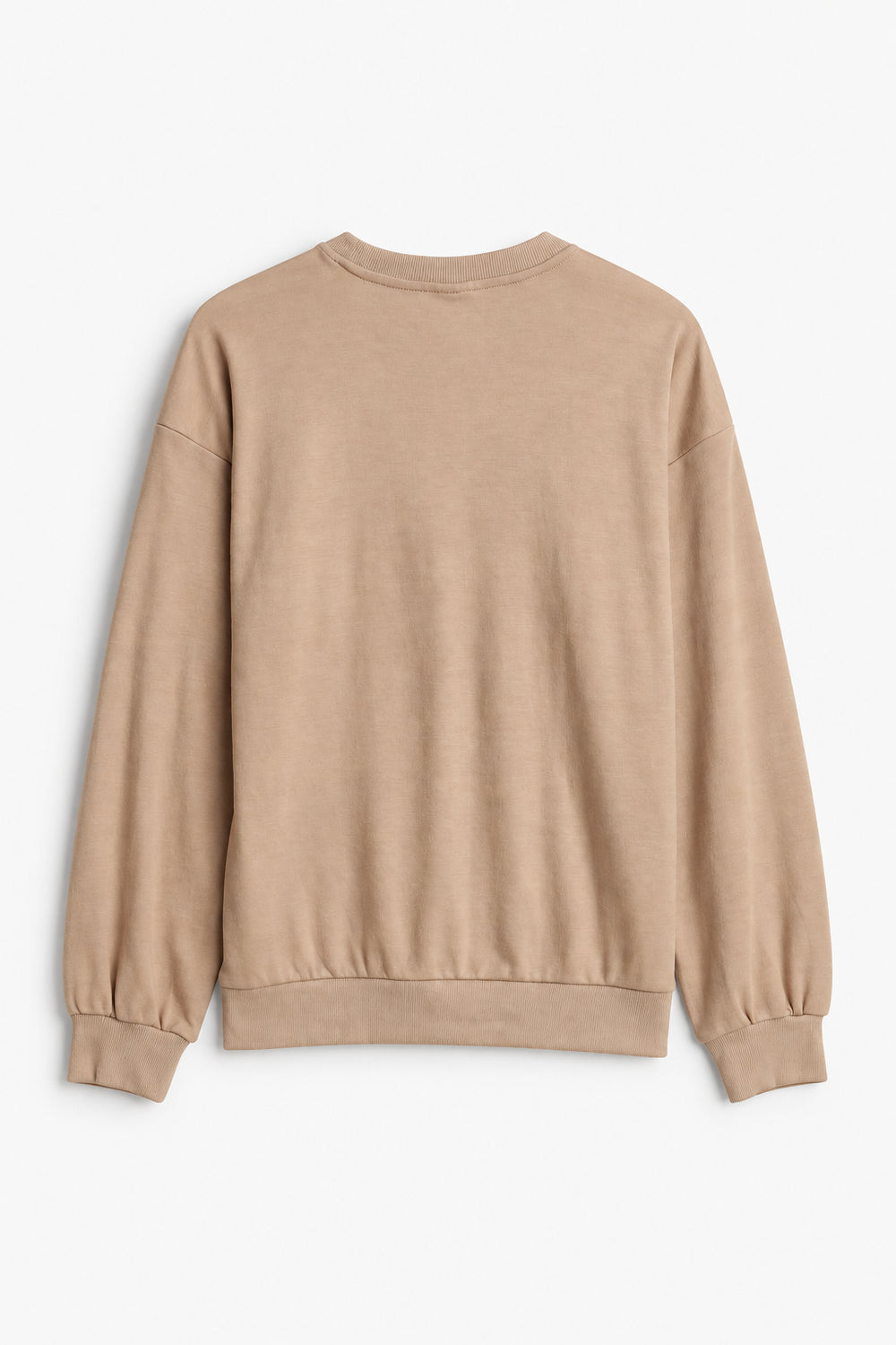 Women Branded Graphic Sweatshirt - Camel