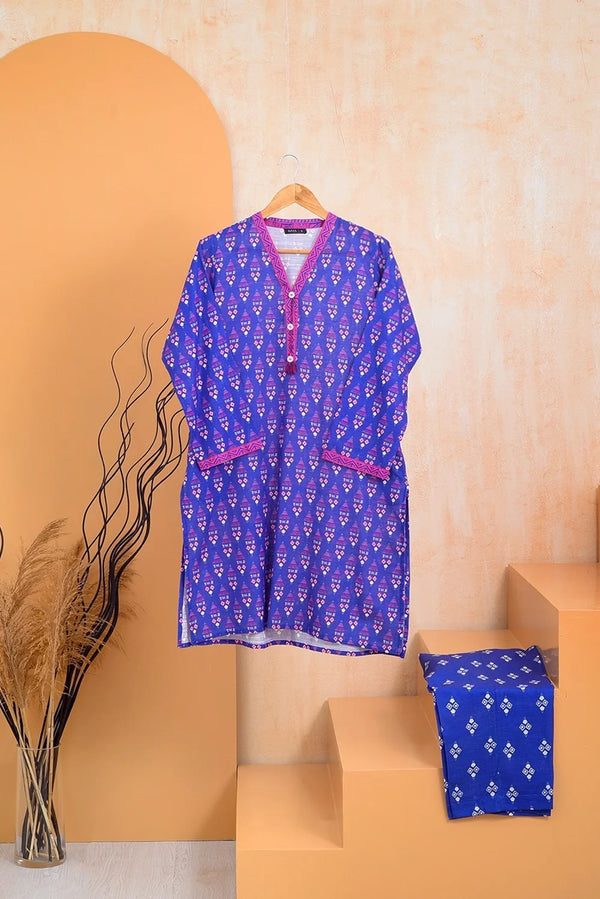 2 PIECE KHADDAR FUSION SUIT