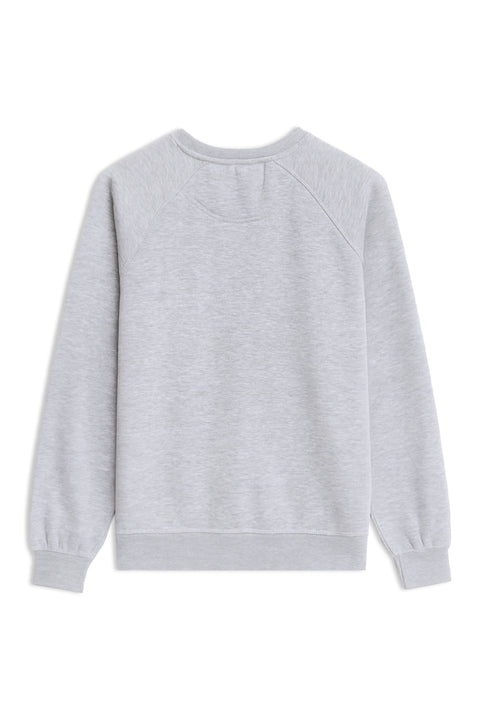 Men Branded Basic Sweatshirt - L/Grey