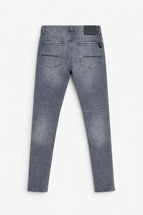 Men Branded Denim Jeans - Grey