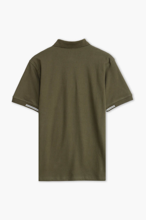 Jacquard Collar Polo