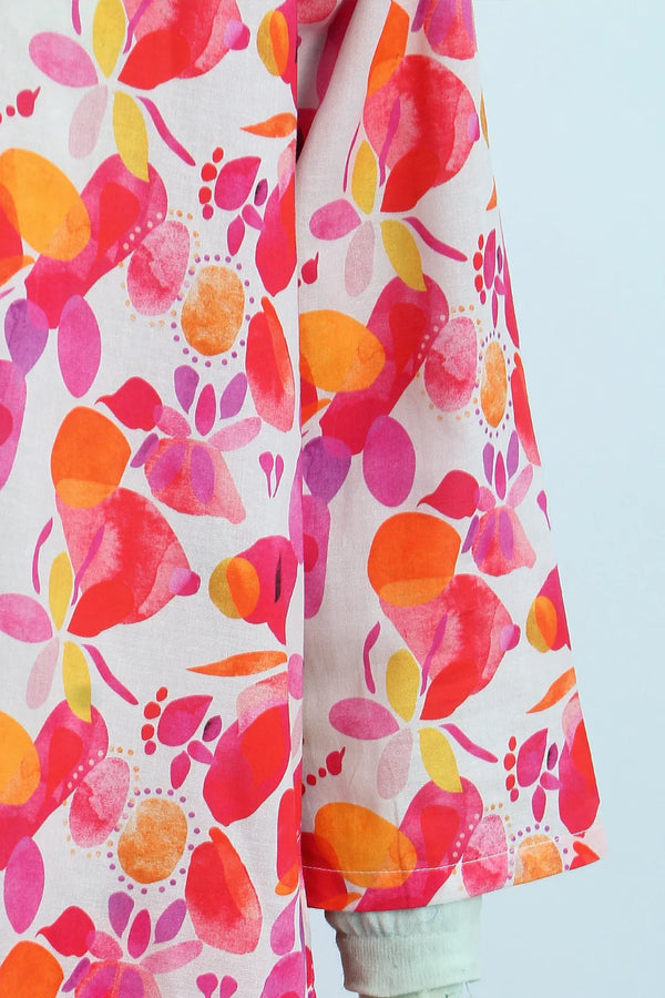 2 PIECE PRINTED LAWN SUIT