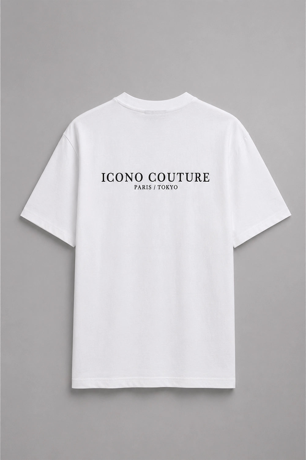 Men Branded Graphic T-Shirt - White