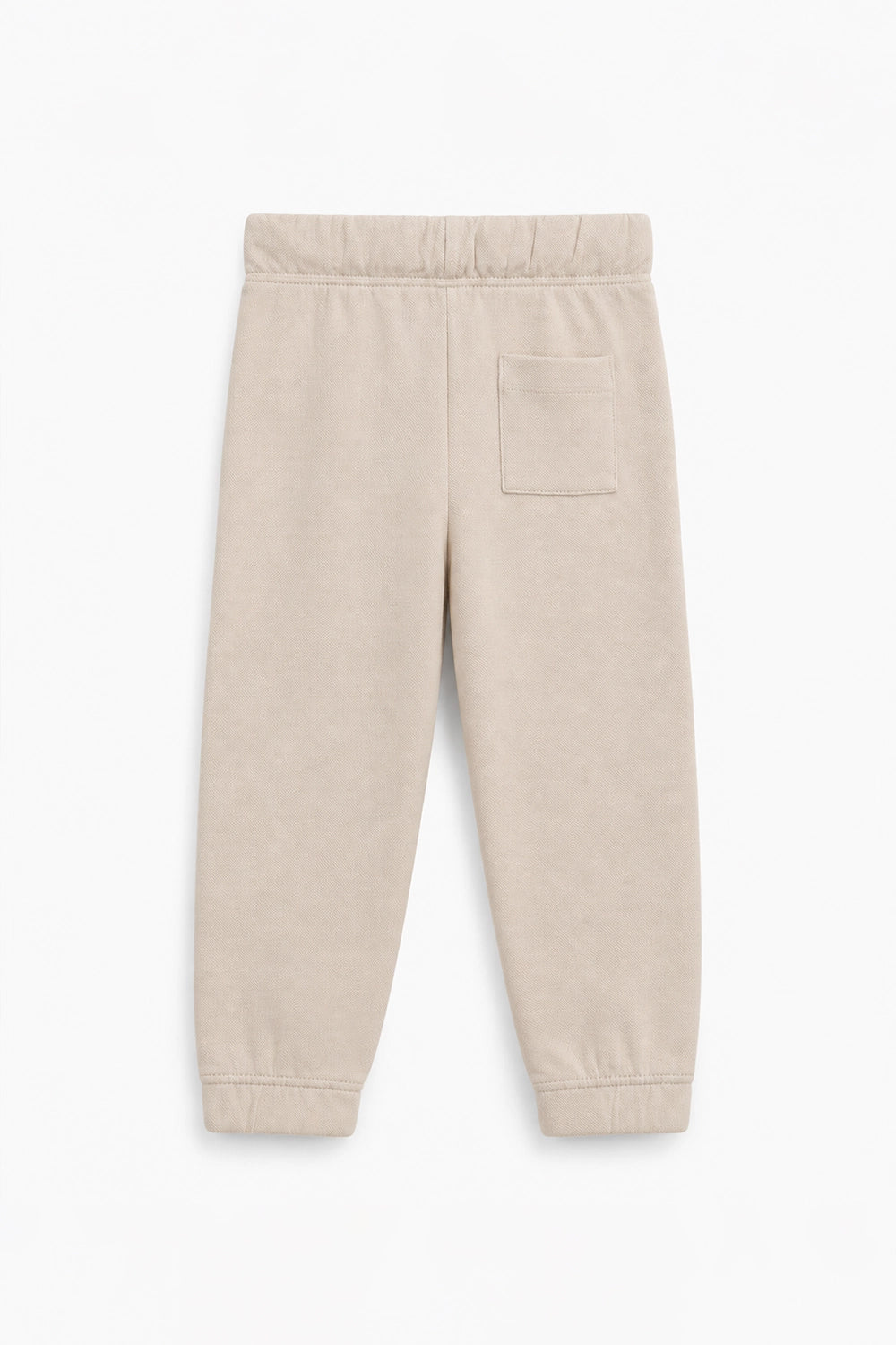 Boys Branded Trouser  - Cream