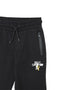 Boys Branded Graphic Fleece Trouser - Black